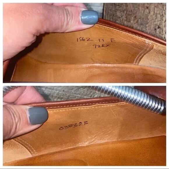 Crockett & Jones x Peal & Co. x Brooks Brothers Wingtip Tassel Loafer 11 Wide E - Picture 7 of 14